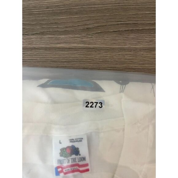 Vtg Fruit Of The Loom Montana Aztec Southwestern T-Shirt Single Stitch Bull L - Picture 10 of 10